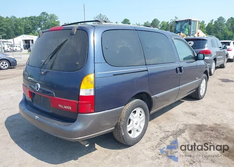 2001 Mercury Villager Sport z USA, uszkodzony, nr VIN 4M2ZV12T91DJ11429